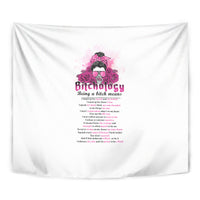 Bitchology Being A Bitch Means Tapestry - Wonder Print Shop