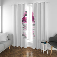 Bitchology Being A Bitch Means Window Curtain - Wonder Print Shop