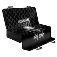 Underestimate Me That'll Be Fun Back Car Seat Cover - Wonder Print Shop