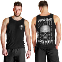 Underestimate Me That'll Be Fun Men Tank Top - Wonder Print Shop