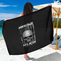 Underestimate Me That'll Be Fun Sarong - Wonder Print Shop