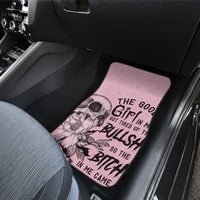 The Good Girl In Me Got Tired Skull Car Mats - Wonder Print Shop