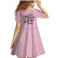 The Good Girl In Me Got Tired Skull Family Matching Mermaid Dress and Hawaiian Shirt - Wonder Print Shop