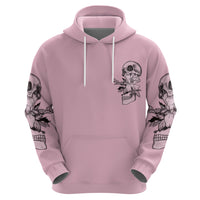 The Good Girl In Me Got Tired Skull Hoodie - Wonder Print Shop