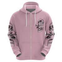 The Good Girl In Me Got Tired Skull Hoodie - Wonder Print Shop