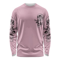 The Good Girl In Me Got Tired Skull Long Sleeve Shirt - Wonder Print Shop