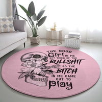 the-good-girl-in-me-got-tired-skull-round-carpet