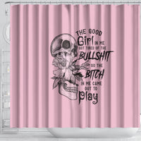 the-good-girl-in-me-got-tired-skull-shower-curtain