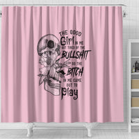 the-good-girl-in-me-got-tired-skull-shower-curtain