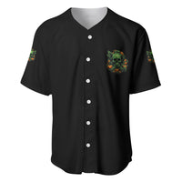 Your Demons Hide Under Your Bed Skull Halloween Baseball Jersey - Wonder Print Shop