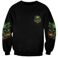 Your Demons Hide Under Your Bed Skull Halloween Sweatshirt - Wonder Print Shop