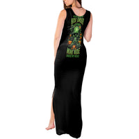 Your Demons Hide Under Your Bed Skull Halloween Tank Maxi Dress - Wonder Print Shop