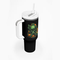 Your Demons Hide Under Your Bed Skull Halloween Tumbler With Handle - Wonder Print Shop