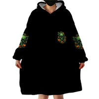 Your Demons Hide Under Your Bed Skull Halloween Wearable Blanket Hoodie - Wonder Print Shop