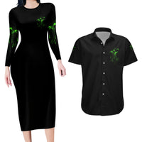 You My Friend Should Have Been Swallowed Halloween Couples Matching Long Sleeve Bodycon Dress and Hawaiian Shirt - Wonder Print Shop