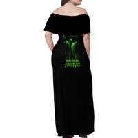 You My Friend Should Have Been Swallowed Halloween Family Matching Off Shoulder Maxi Dress and Hawaiian Shirt - Wonder Print Shop