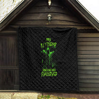 You My Friend Should Have Been Swallowed Halloween Quilt - Wonder Print Shop