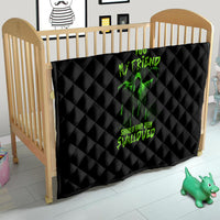 You My Friend Should Have Been Swallowed Halloween Quilt - Wonder Print Shop