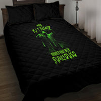 You My Friend Should Have Been Swallowed Halloween Quilt Bed Set - Wonder Print Shop