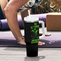 You My Friend Should Have Been Swallowed Halloween Tumbler With Handle - Wonder Print Shop