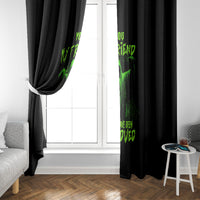 You My Friend Should Have Been Swallowed Halloween Window Curtain - Wonder Print Shop