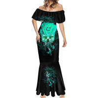 I Hold A Beast An Angel Crazy Lady In Me Mermaid Dress - Wonder Print Shop