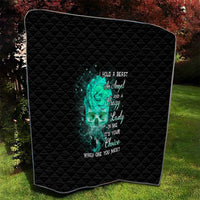 I Hold A Beast An Angel Crazy Lady In Me Quilt - Wonder Print Shop