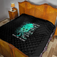 I Hold A Beast An Angel Crazy Lady In Me Quilt - Wonder Print Shop