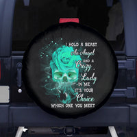 I Hold A Beast An Angel Crazy Lady In Me Spare Tire Cover - Wonder Print Shop