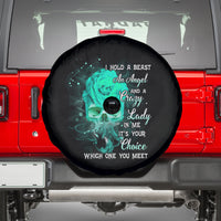 I Hold A Beast An Angel Crazy Lady In Me Spare Tire Cover - Wonder Print Shop