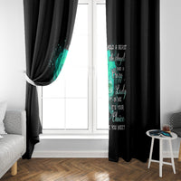 I Hold A Beast An Angel Crazy Lady In Me Window Curtain - Wonder Print Shop