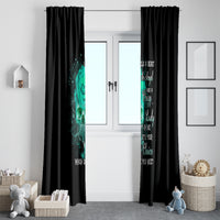 I Hold A Beast An Angel Crazy Lady In Me Window Curtain - Wonder Print Shop