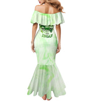 Stuck Between Idk Idc And Idgaf Rose Skull Patrick's Day Mermaid Dress - Wonder Print Shop