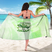 Stuck Between Idk Idc And Idgaf Rose Skull Patrick's Day Sarong - Wonder Print Shop