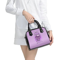 yes-im-a-b-but-not-yours-purple-shoulder-handbag
