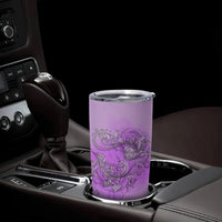 Yes I'm A B But Not Yours Purple Tumbler Cup - Wonder Print Shop