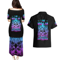 I Am Who I Am Your Approval Isn't Needed Couples Matching Puletasi Dress and Hawaiian Shirt - Wonder Print Shop