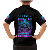 I Am Who I Am Your Approval Isn't Needed Family Matching Mermaid Dress and Hawaiian Shirt - Wonder Print Shop