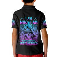 I Am Who I Am Your Approval Isn't Needed Kid Polo Shirt - Wonder Print Shop