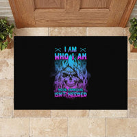I Am Who I Am Your Approval Isn't Needed Rubber Doormat - Wonder Print Shop