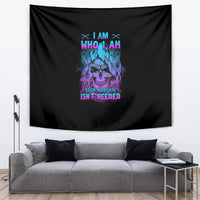 I Am Who I Am Your Approval Isn't Needed Tapestry - Wonder Print Shop