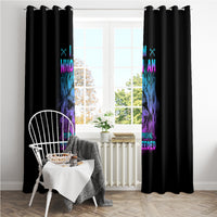 I Am Who I Am Your Approval Isn't Needed Window Curtain - Wonder Print Shop