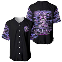 I'm A B I'm A Lover I'm A Crazy Mother Baseball Jersey - Wonder Print Shop