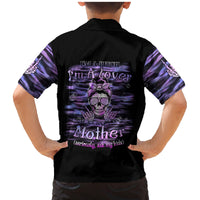 I'm A B I'm A Lover I'm A Crazy Mother Family Matching Mermaid Dress and Hawaiian Shirt - Wonder Print Shop