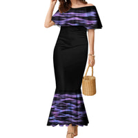 I'm A B I'm A Lover I'm A Crazy Mother Family Matching Mermaid Dress and Hawaiian Shirt - Wonder Print Shop