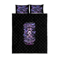 I'm A B I'm A Lover I'm A Crazy Mother Quilt Bed Set - Wonder Print Shop