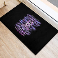 I'm A B I'm A Lover I'm A Crazy Mother Rubber Doormat - Wonder Print Shop