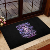 I'm A B I'm A Lover I'm A Crazy Mother Rubber Doormat - Wonder Print Shop