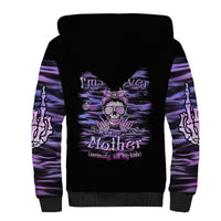 I'm A B I'm A Lover I'm A Crazy Mother Sherpa Hoodie - Wonder Print Shop