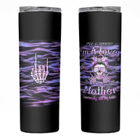 I'm A B I'm A Lover I'm A Crazy Mother Skinny Tumbler - Wonder Print Shop